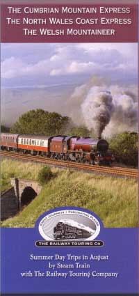 Steam railway tours in the UK